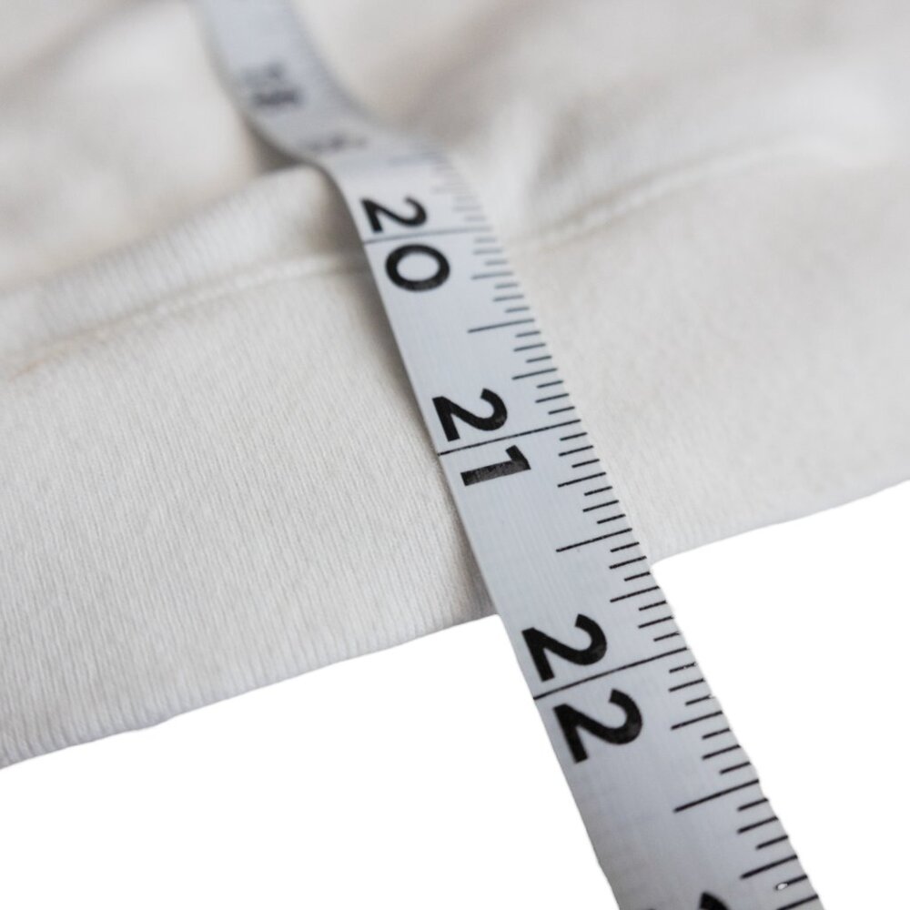 Madewell White Sleeveless Crewneck Unisex Sweatshirt - Picture 6 of 6